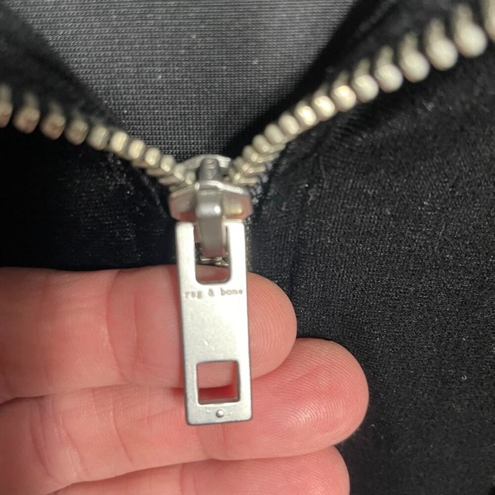 rag & bone cropped velour hoodie - Picture 3 of 6